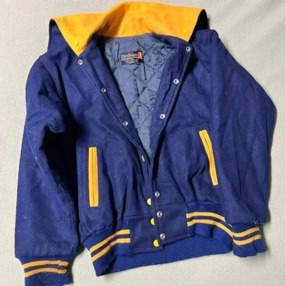 Vintage Fordham Ladies 36 (XS) Letterman's Jacket circa late ‘80s